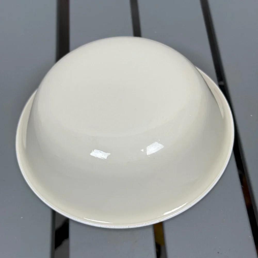 Set of 4x Corelle by Corning Morning Blue Stripe Cereal Soup Bowls Vitrelle USA